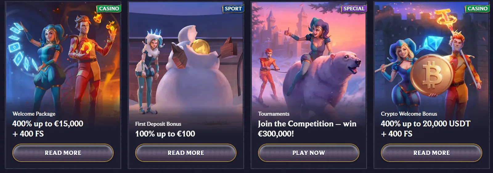 LolaJack welcome bonus options for new players